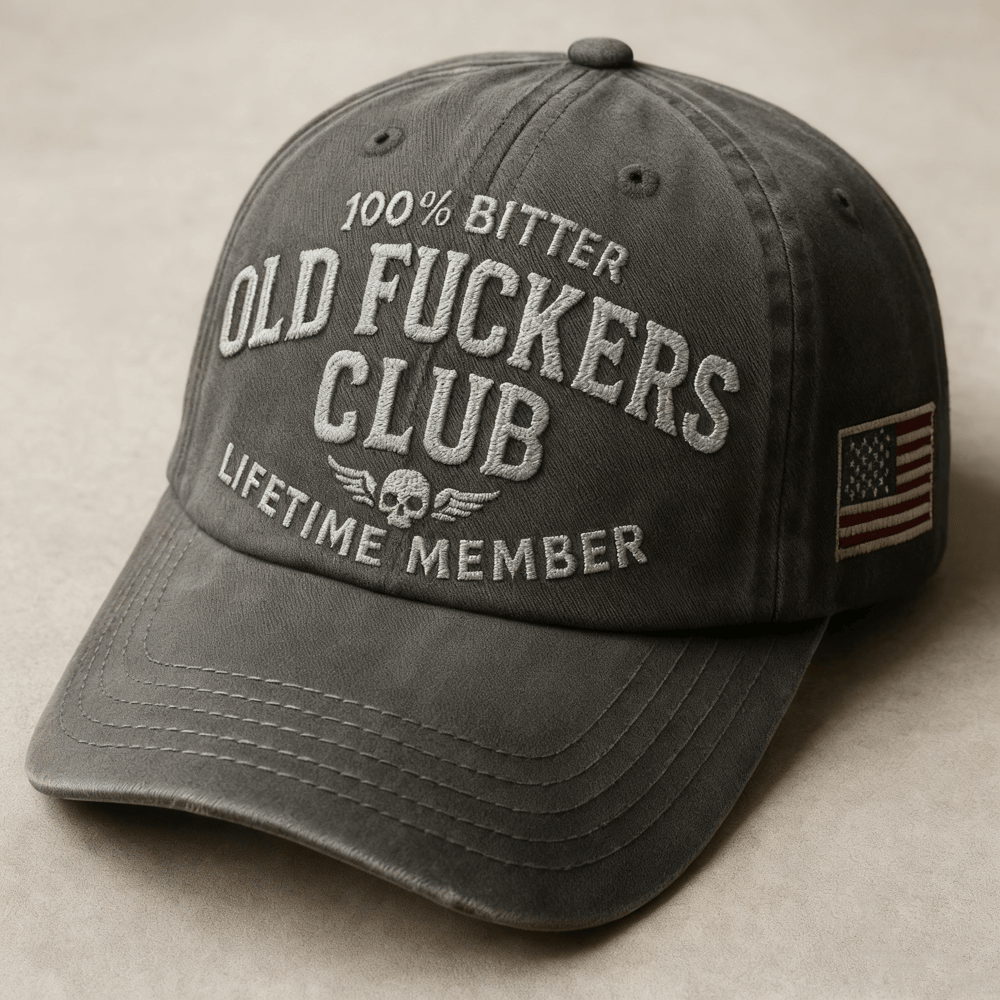 Old F*ckers Club - Vintage-Basketbalpet