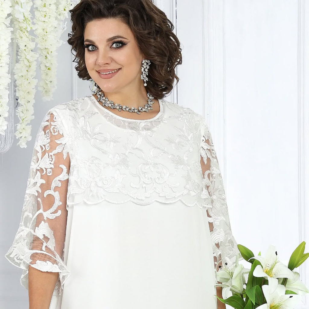 Lirona™ – Midikjole casual chic