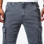 Laluna® | Jeans cargo elasticizzati