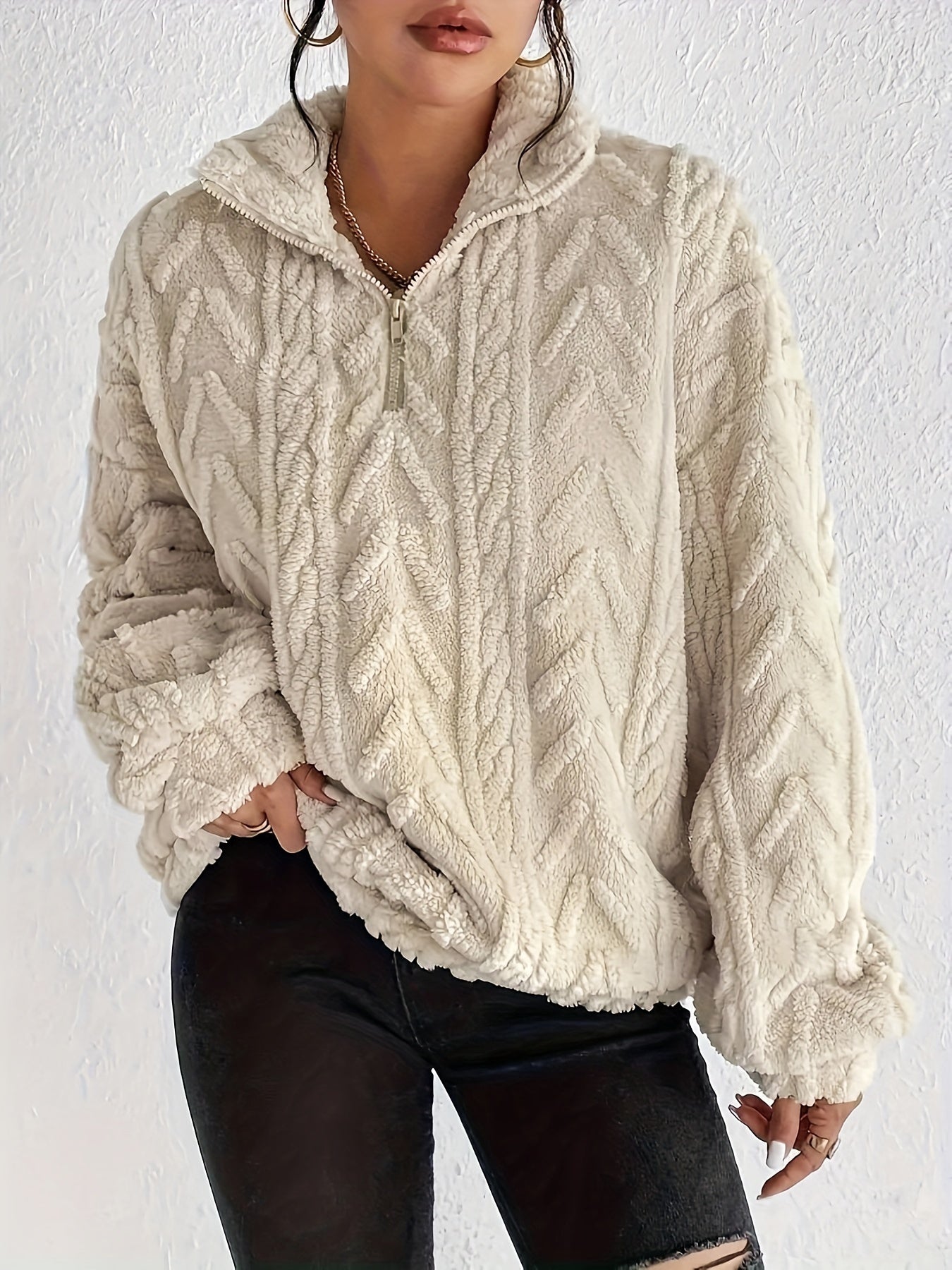 Laluna® | Trui in pile alla moda