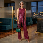 Madalena - Tuta in pelle per feste: glamour e glamour