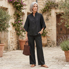 Aurora - foderata con bottoni, comfort e stile