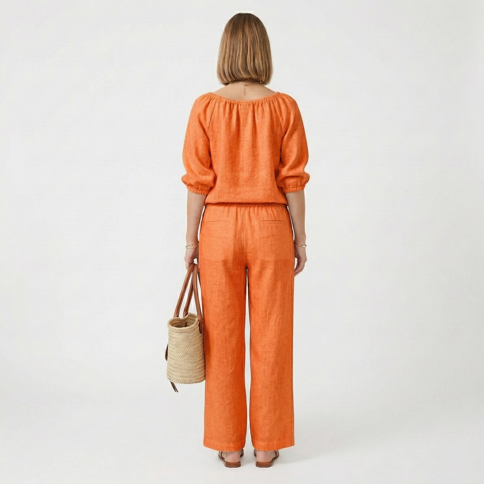 Madalena - Flydende lined sæt, let og elegante