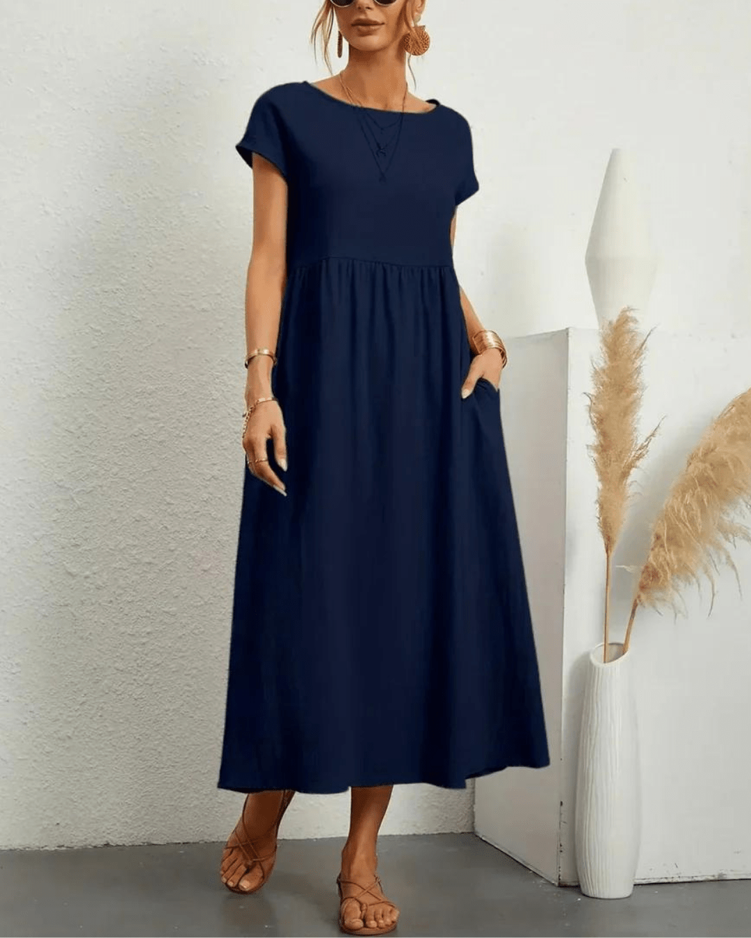 Anna™ | Comfortabele & Stijlvolle Zomerjurk