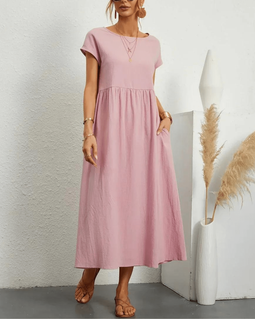 Anna™ | Comfortabele & Stijlvolle Zomerjurk