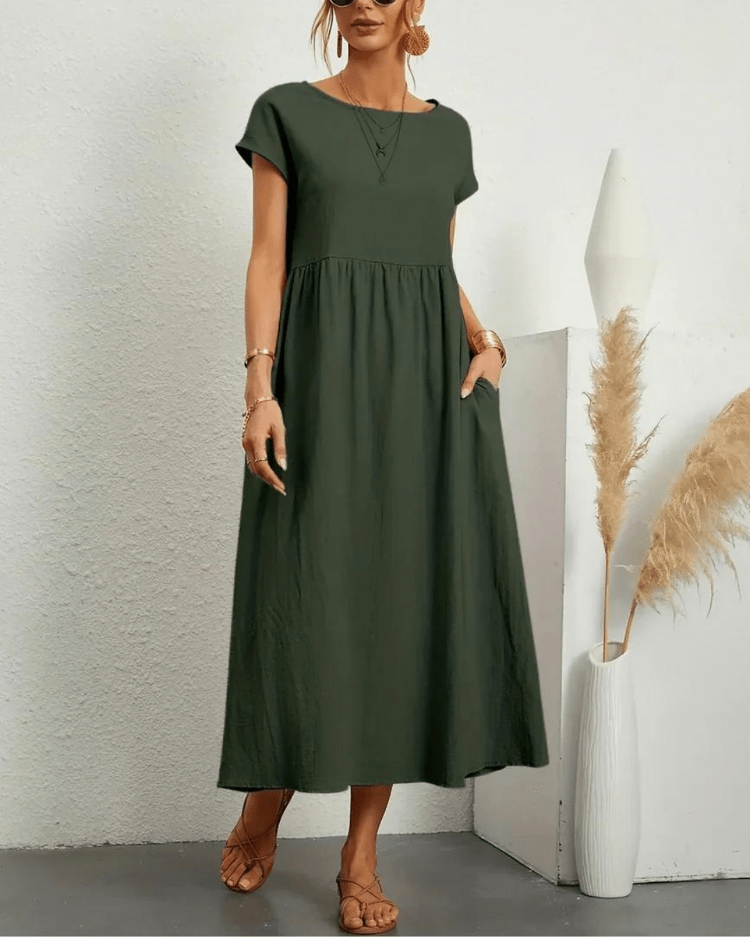 Anna™ | Comfortabele & Stijlvolle Zomerjurk