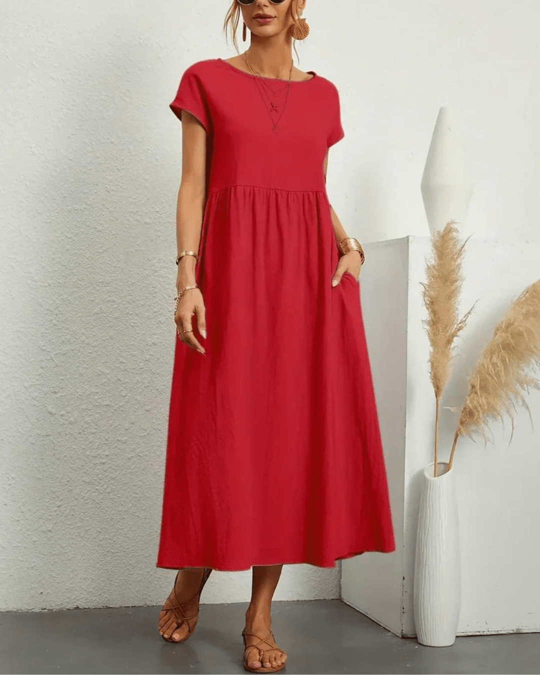 Anna™ | Comfortabele & Stijlvolle Zomerjurk
