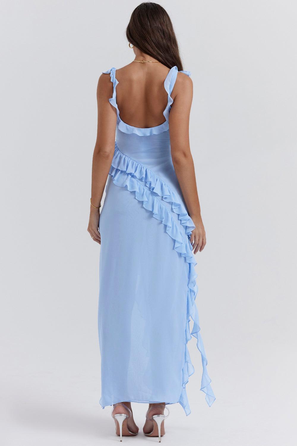 Sanne | Maxi gonna con ruches