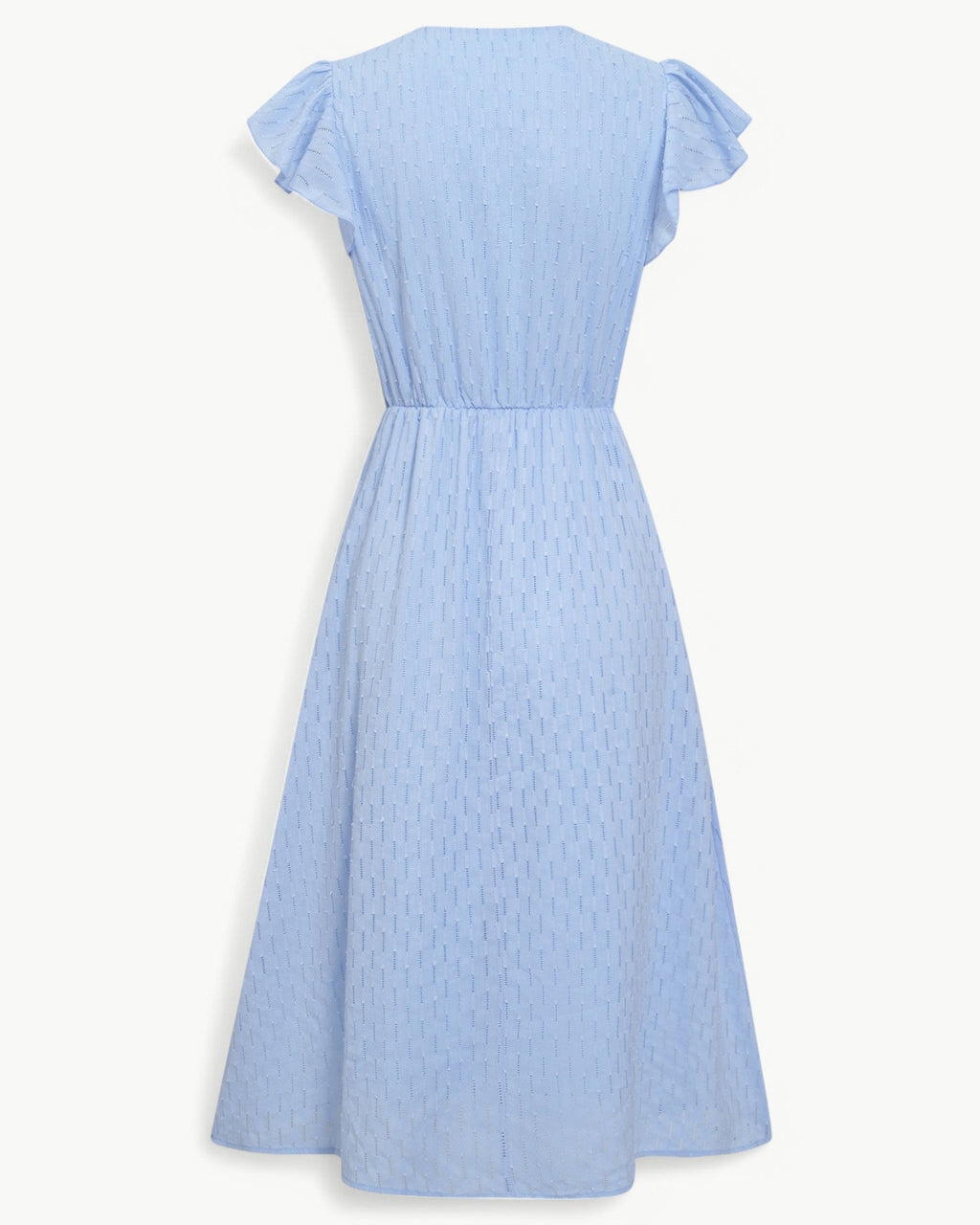 Lara | V-hals midi-jurk