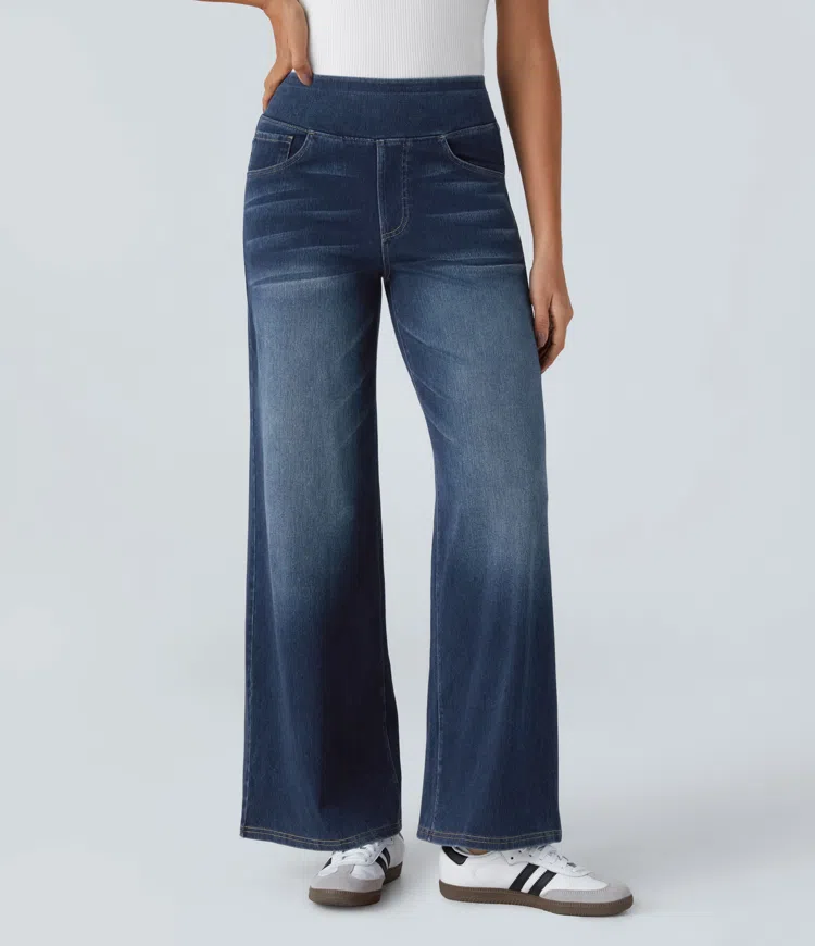 Sanne | Comfortabele Jeans met Hoge Taille