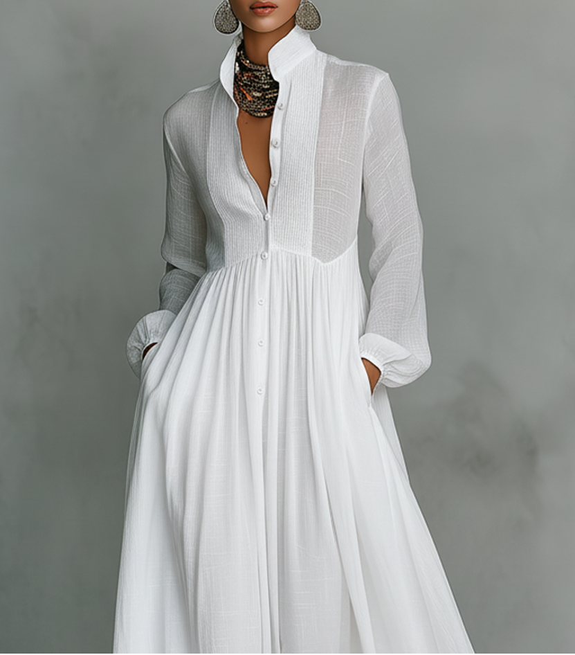 Alessia ∙ Maxi minimalismische jurk