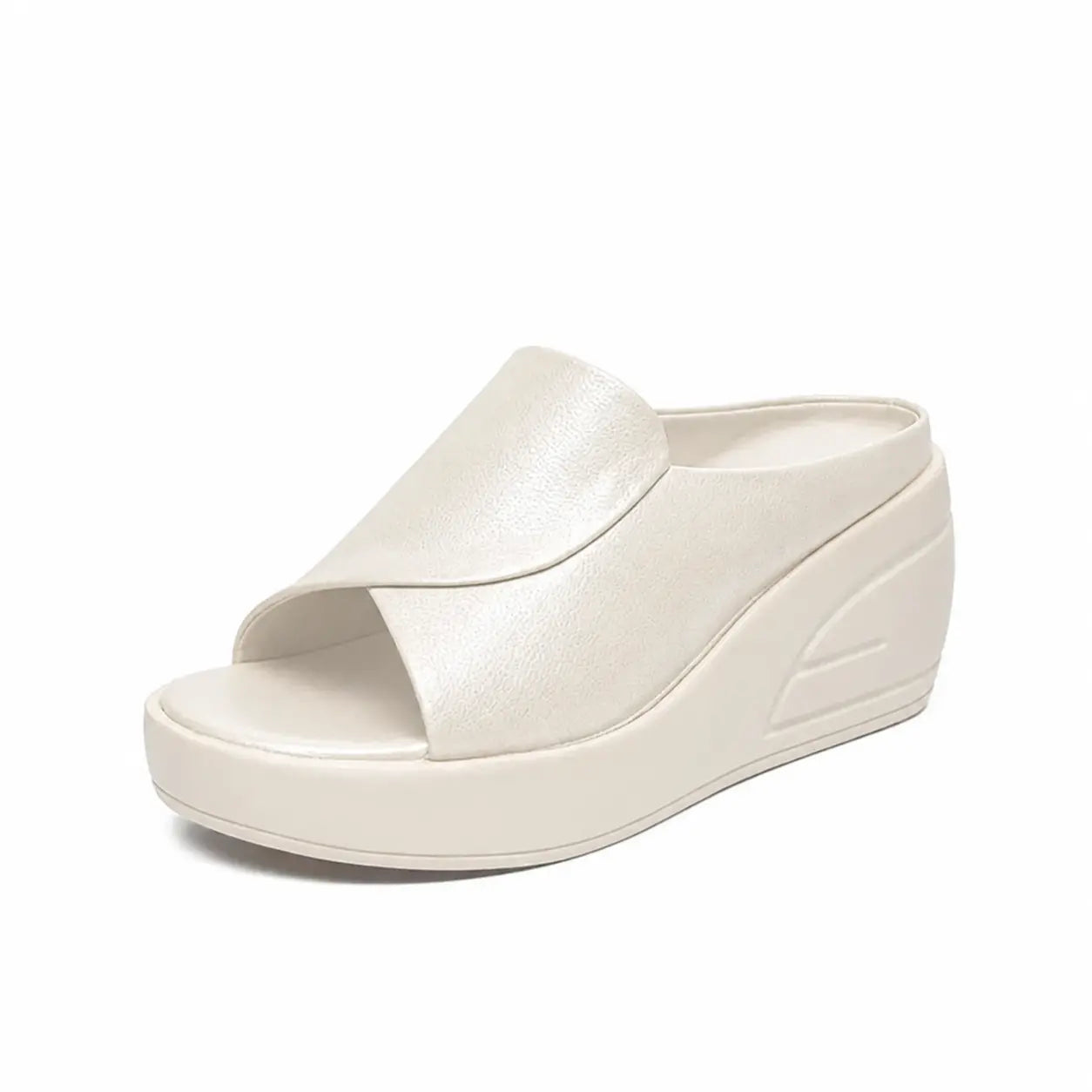 Emilia | Sandali Zeppa Comfort Senza Lacci