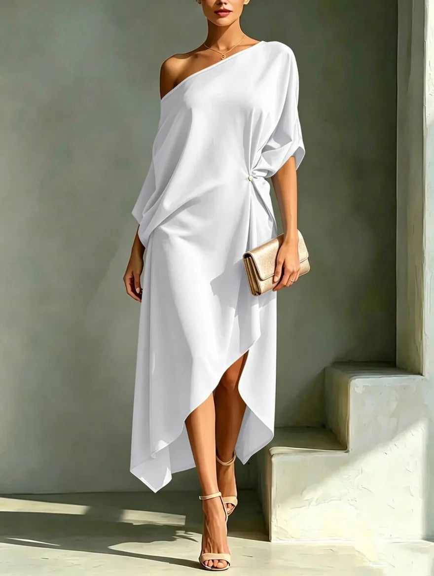 Chiara | Cappotto elegante asimmetrico