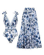 Bloom Set – Badpak con lange rok