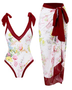 Bloom Set – Badpak con lange rok