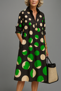 Noemi | Elegante in verfijnde midi-jurk