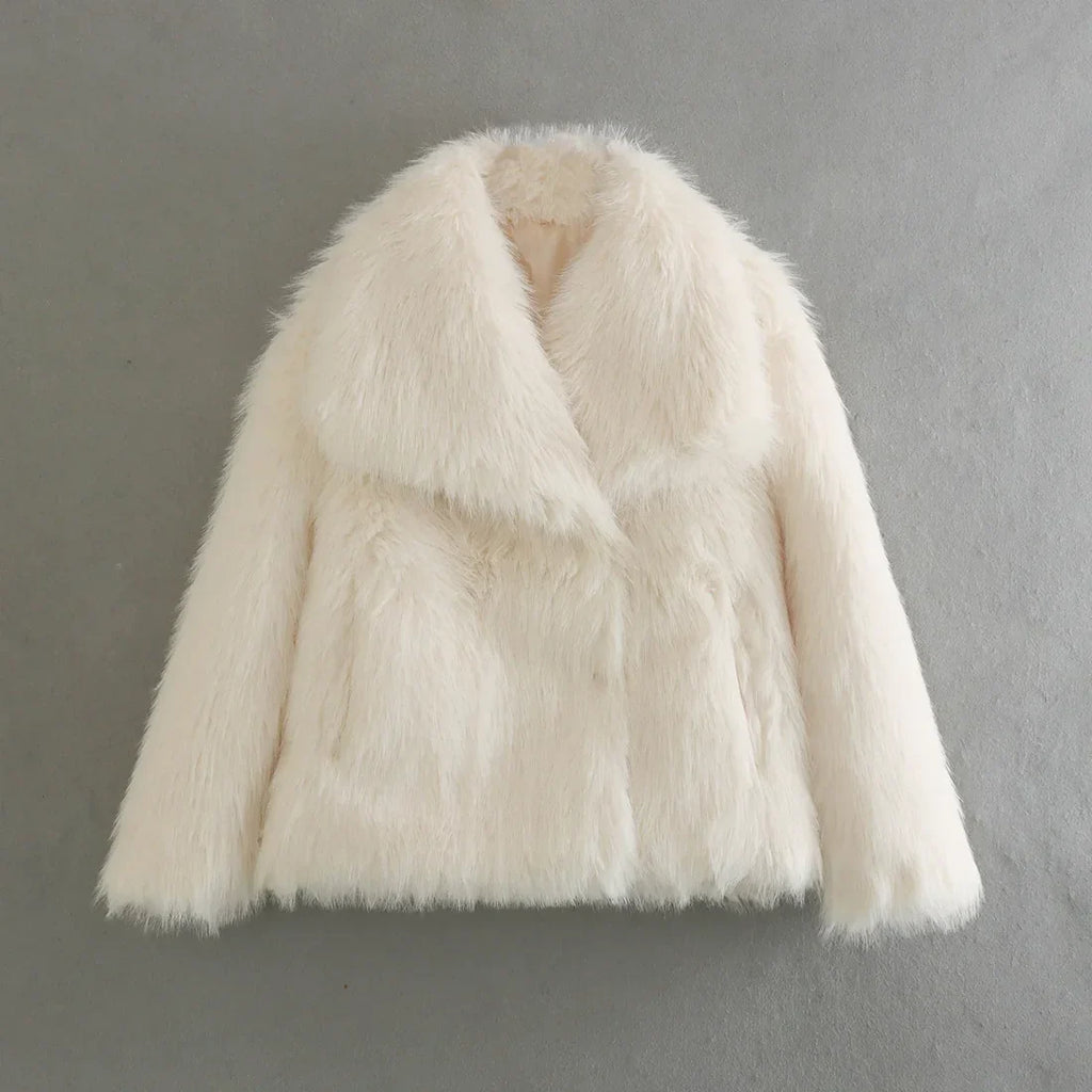 Sara | Stijlvolle Cropped Bontjas