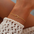 Minimalistische Hartjes Armband
