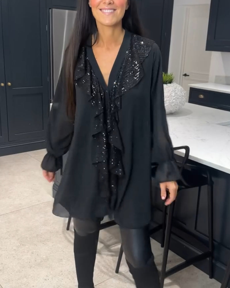 Lisa | Stijlvolle Blouse met Ruffles
