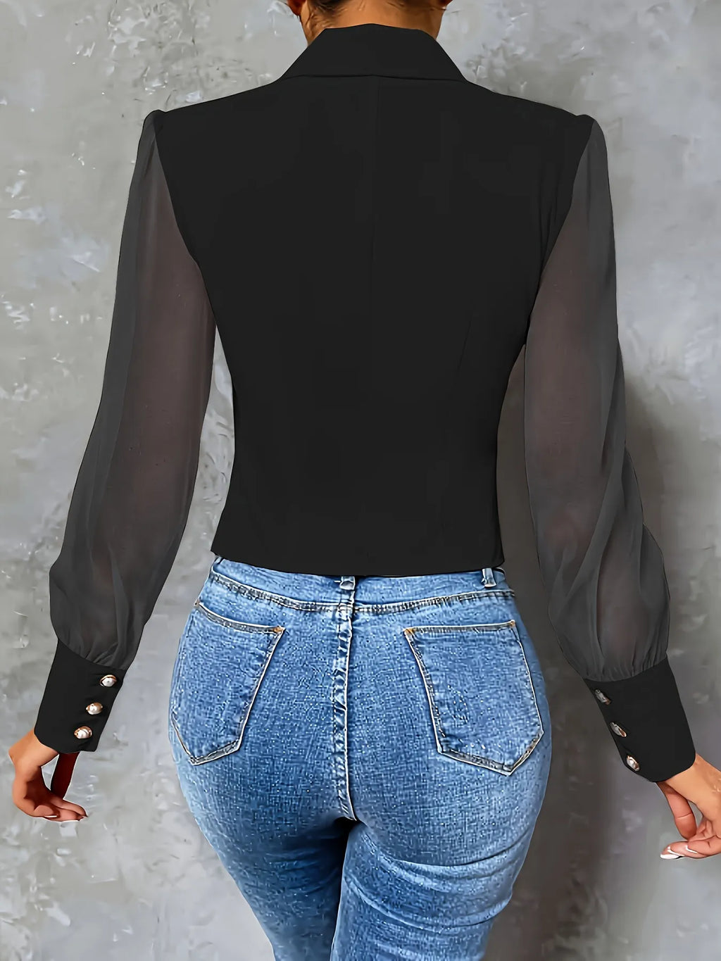 Yurelle™ – Camicetta elegante con fantasia