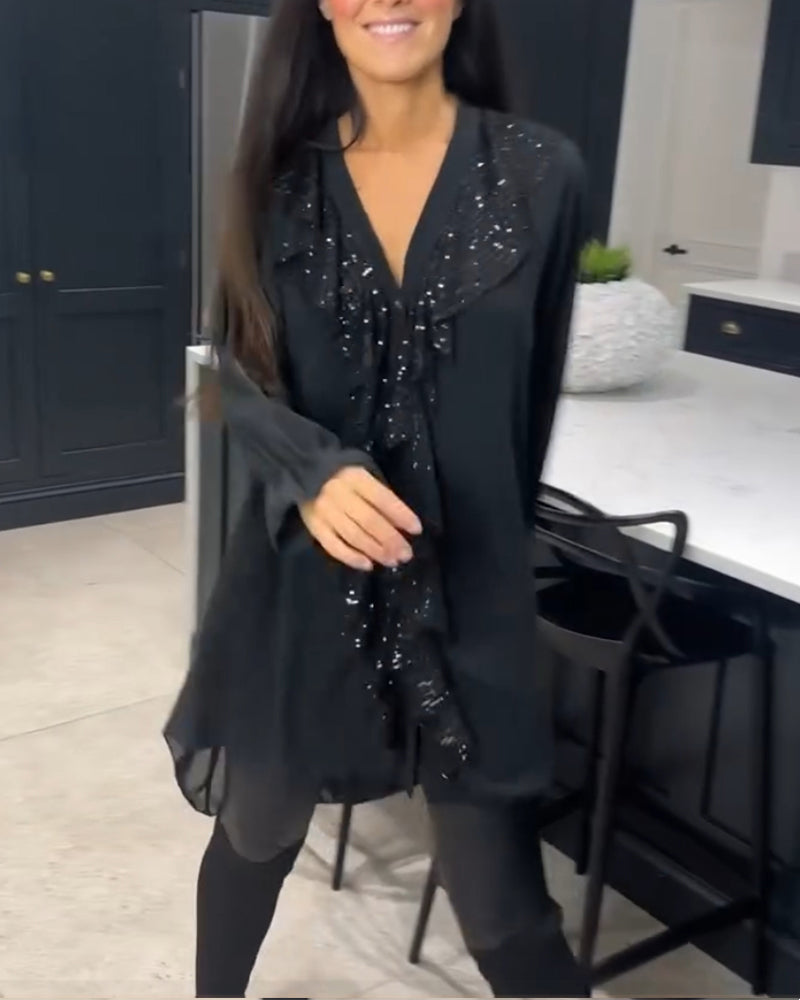 Lisa | Stijlvolle Blouse met Ruffles