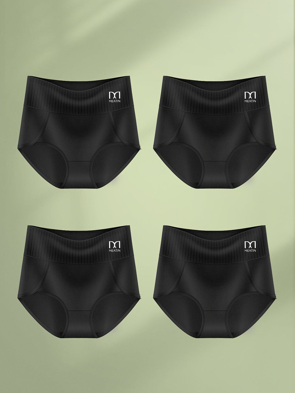 Confezione da 6 Shaplex™ Hoge Tailleonderbroeken met Buiksteun