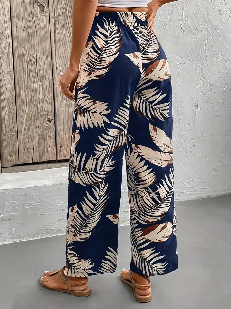 Camille™ | Luchtige Dames Zomerbroek ha incontrato Bloemenprint