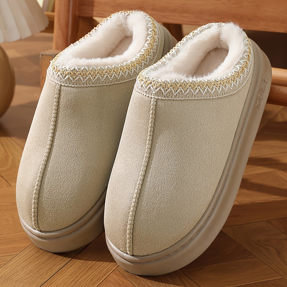 Anouk | Zachte Winterpantoffels met Warme Voering