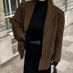 LALUNA® | BLAZER IN CAMOSCIO