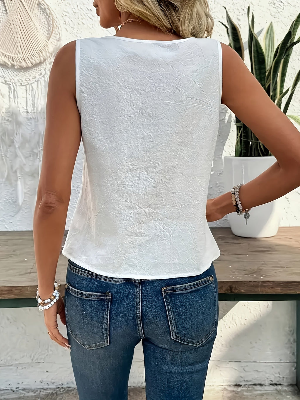 Celeste™ | Casual Zomertop ha incontrato Ronde Halslijn