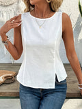 Celeste™ | Casual Zomertop ha incontrato Ronde Halslijn
