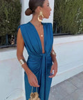 Cordella | Elegante drappeggio Jurk