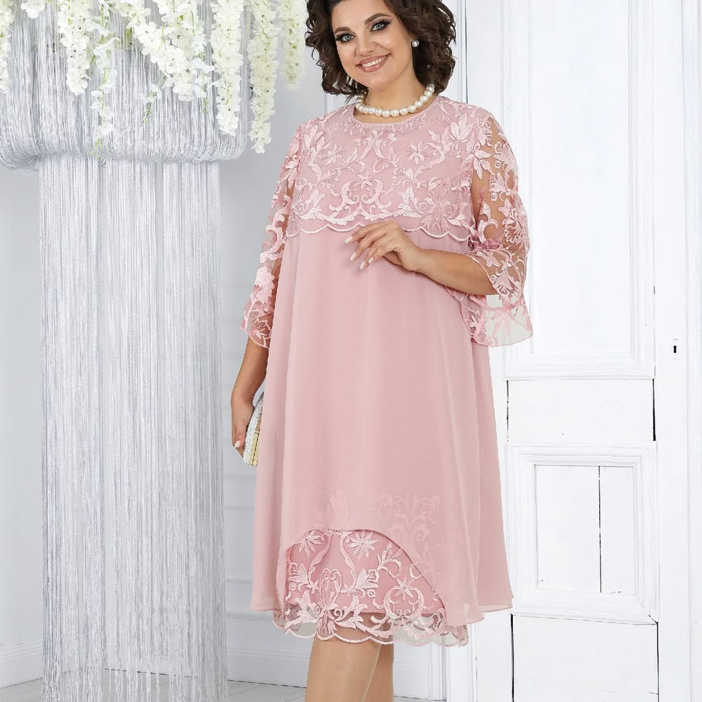 Lirona™ – Midikjole casual chic