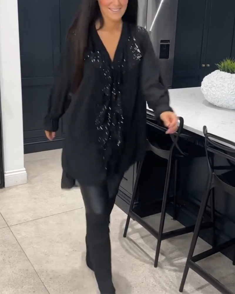 Lisa | Stijlvolle Blouse met Ruffles