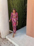 Danika | Il vestito elegante incontra l'uitsnijding