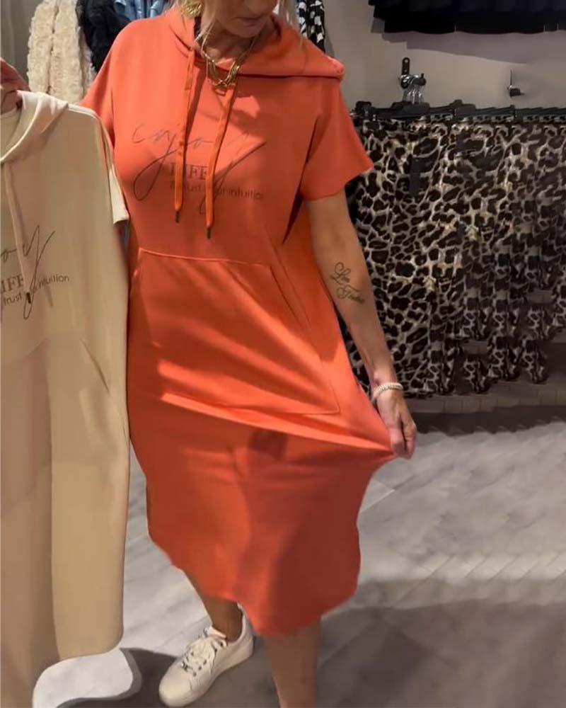 Julia | Elegante Jurk Met Capuchon