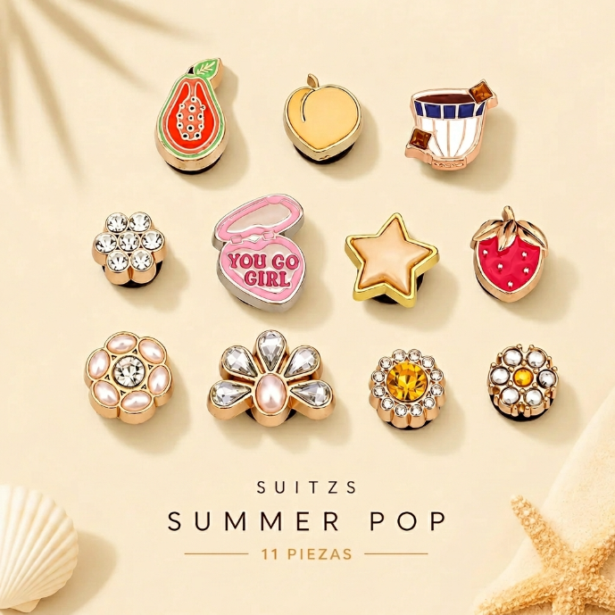 Summer Pop - Kit di Charm