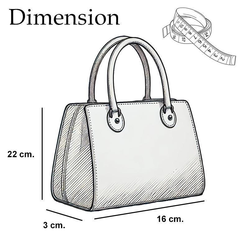 Borsa a Tracolla Colorina con Pompon – Motivo Geometrico Multicolore