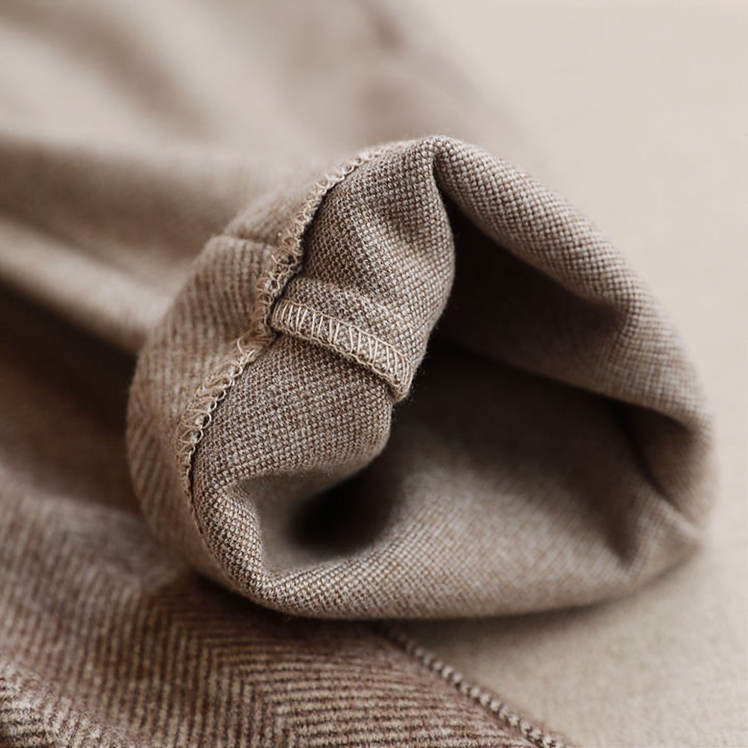 Elegante Broek Van 100% Wol