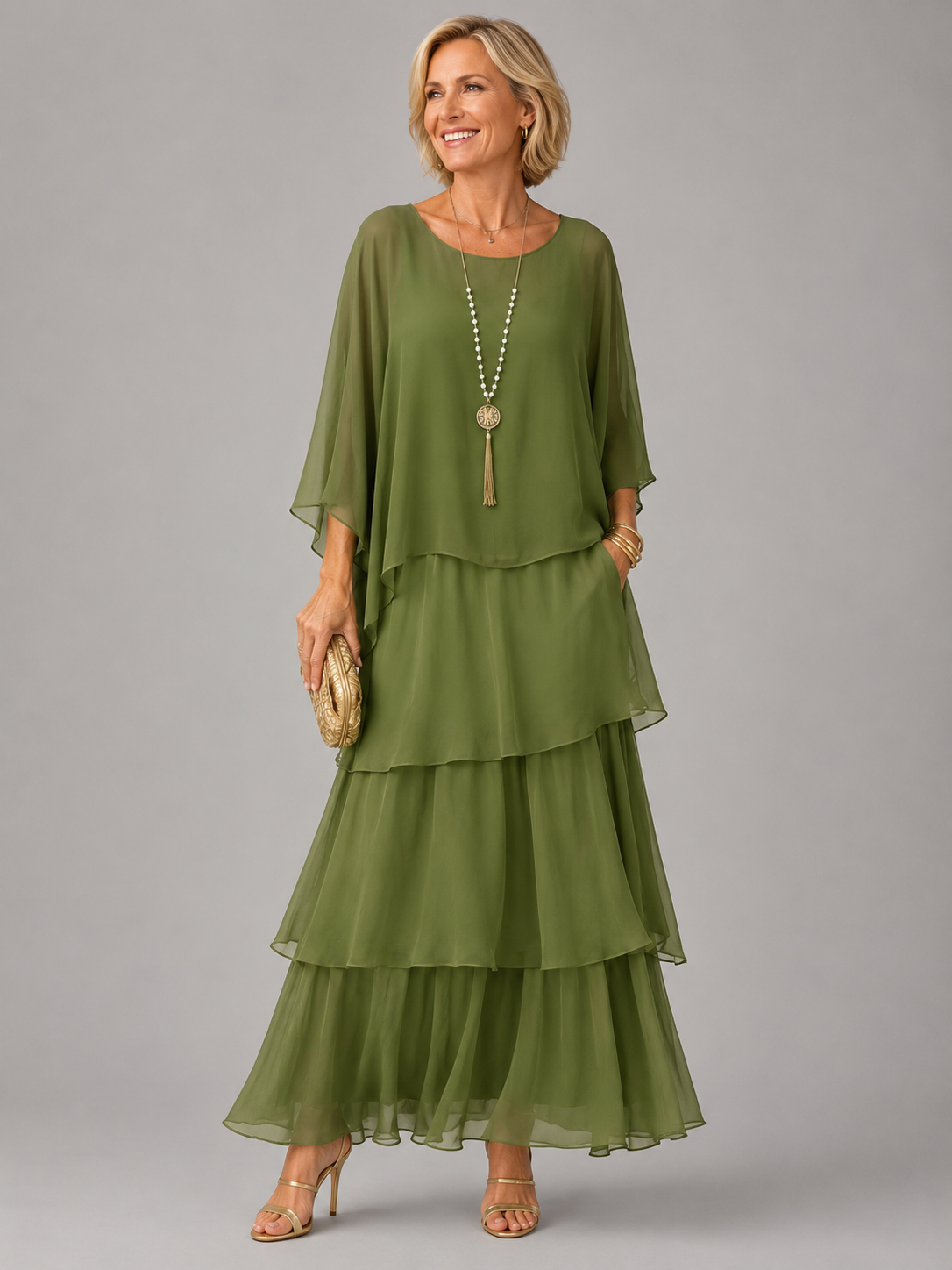Lara | Maxi Abito elegante e fluido