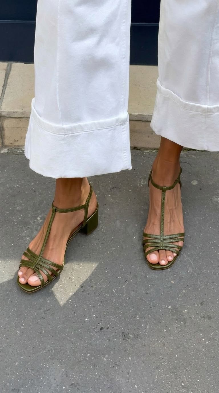 Allegra | Sandali eleganti Gouden Dagelijkse