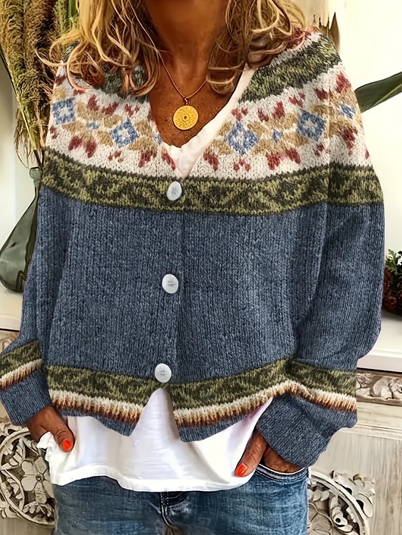Marcela™ – Elegante cardigan con striscione