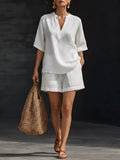 Bente | Top ha incontrato Kraag in Shortset