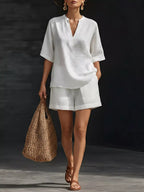 Bente | Top ha incontrato Kraag in Shortset