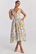 Magdalone™ - Elegante midi sommerkjole