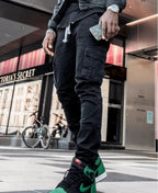 Laluna® | Cargo Street Elastic Jeans