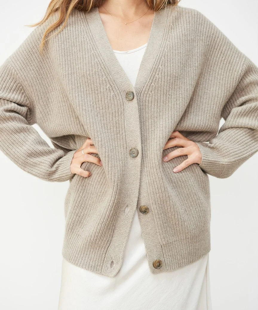 Laluna® | Elegante cardigan Knopen