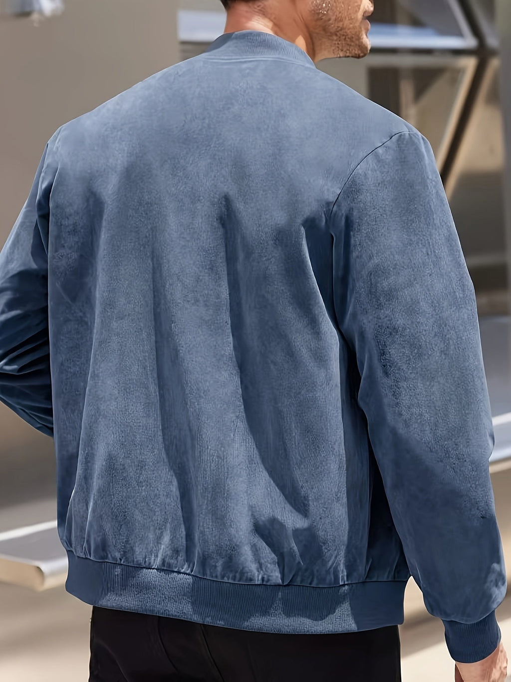 Laluna® | Suede Vest met Rits