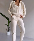 SET IN MAGLIA TWEEDELIGE LUXE