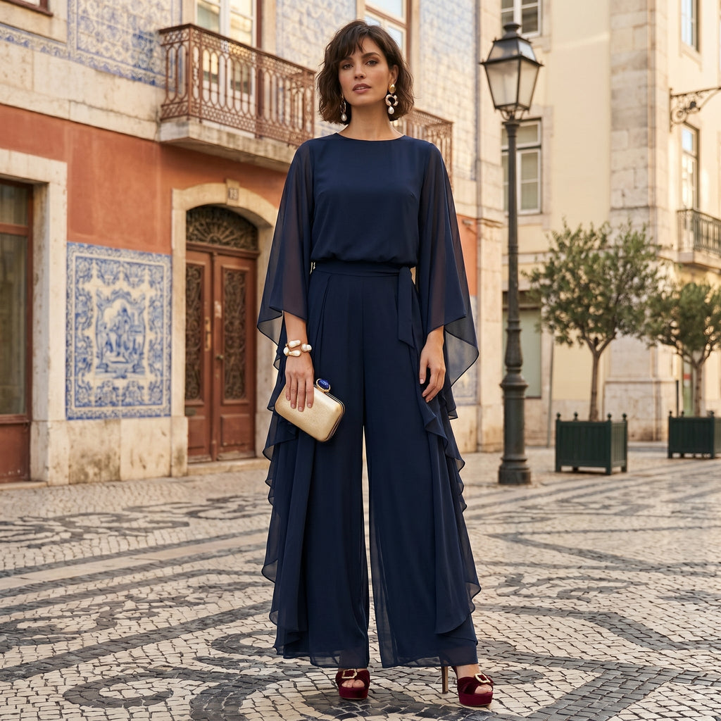 Inês - Festkostume con cappello elegante